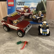 Lego City 4437  Polizia Forestale Inseguimento Ladri Completo Istruzioni