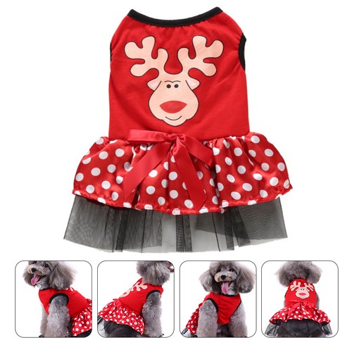 Vestito renna per cane - renna,