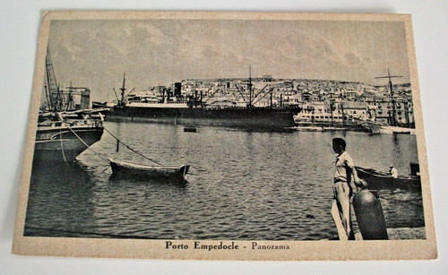 Porto empedocle panorama - porto,