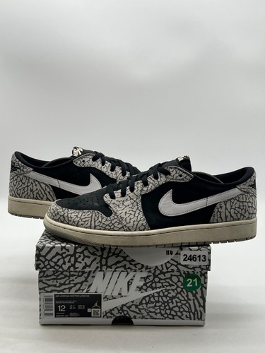 Jordan retro low - low, black
