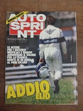 1986 05 26 AUTOSPRINT 26 MAGGIO 1986 N.21 ANNO XXVI CON POSTER