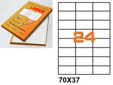 100 FOGLI A4 CARTA ADESIVA