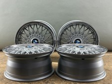 4 pezzi Cerchi originali BBS BMW E30 325IX 4x100 7x15 et41 cerchi 36 11 79140