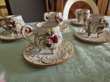 Tazzine Antiche Originali Capodimonte Da Collezione Vintage
