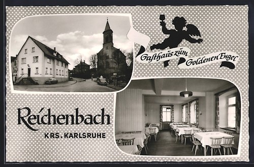 Reichenbach ettlingen - ak,