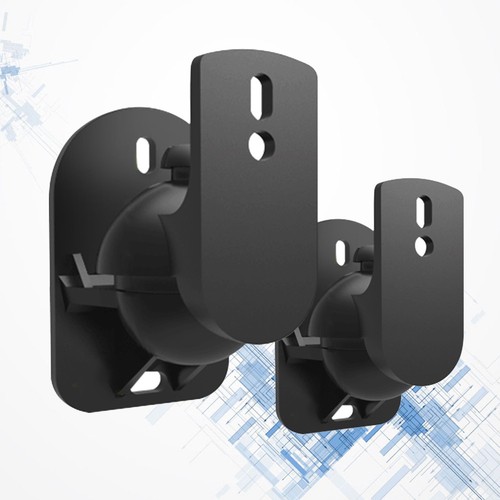Paio staffe parete - staffe, audio