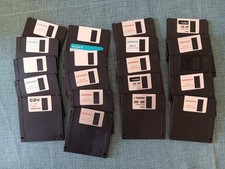 LOTTO DI 20 FLOPPY DISK 3.5" HD 1.44 Mb VARIE MARCHE - USATI FORMATTATI