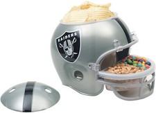 NFL Football Helmet Las Vegas Raiders Snack Helmet Per Ogni Festa Di Football