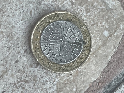 Moneta euro rara errore - 1,