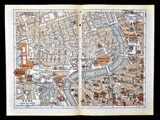 1939 Mappa Topografica Citta