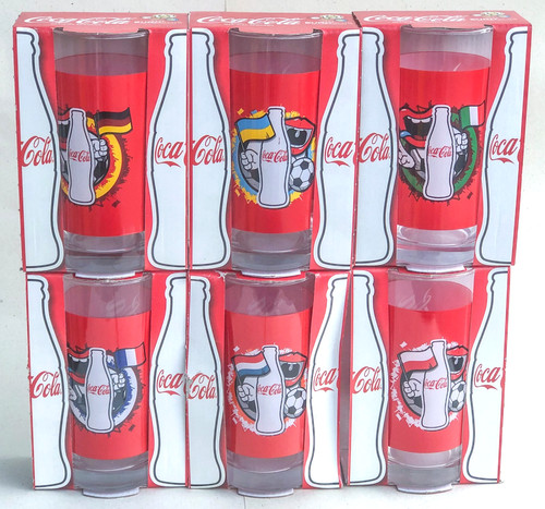 Coca cola italia set sei - set,