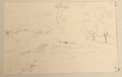 Disegno gudin paesaggio - th.,