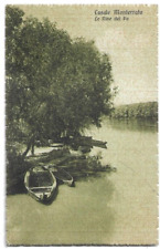 CARTOLINA DI ALESSANDRIA ,CASALE MONFERRATO - LE RIVE DEL PO'  non viaggiata