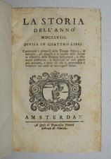 STORIA DELL’ANNO 1758 -