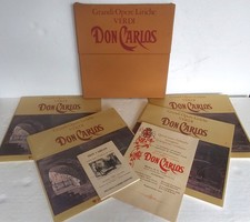 GRANDI OPERE LIRICHE – Verdi, Don Carlos (1977) 4 x Vinile LP Album, Box Set [1]