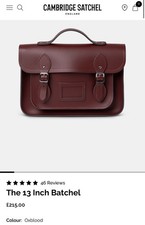 The Cambridge Satchel The 13 pollici borsa sangue di bue chiusura magnetica