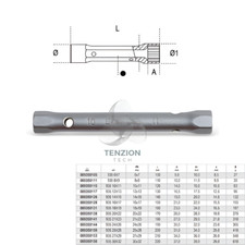Chiave A Tubo Doppia Esagonale