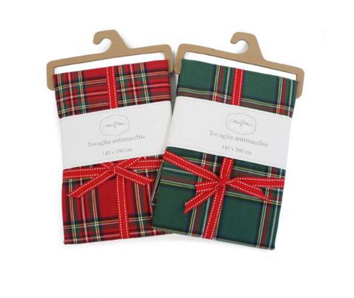 Tovaglia rettangolare tartan - tovaglia,