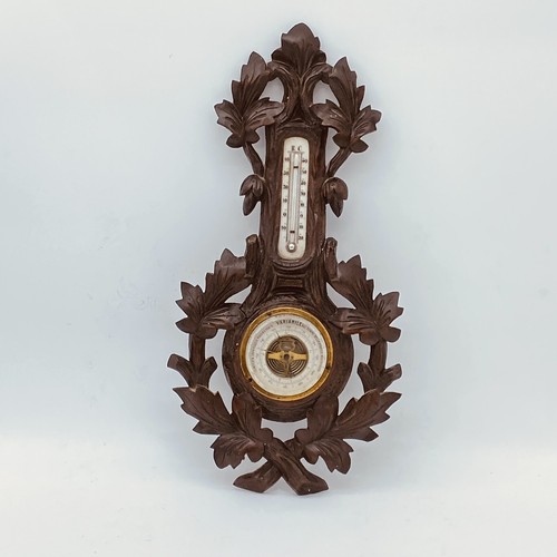 Barometro antico legno - barometro,