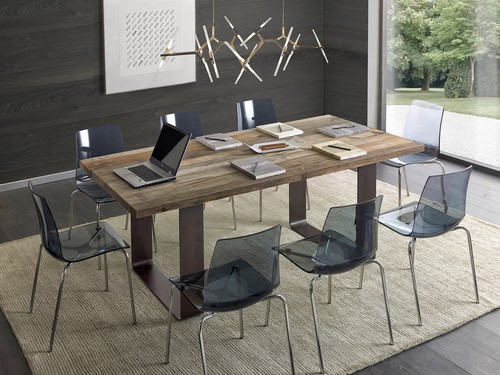 Tavolo moderno legno antico - tavolo,
