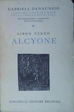 Gabriele d'annunzio LIBRO TERZO ALCYONE Zanichelli