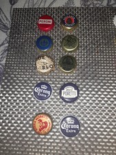 lotto di 10 tappi birra-