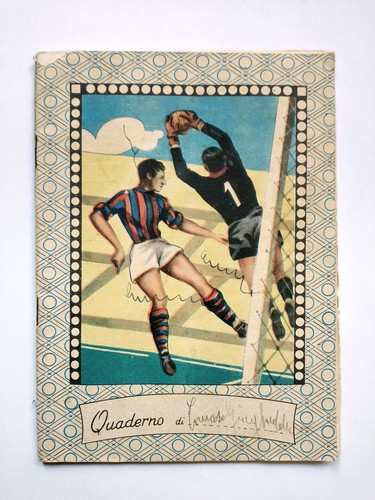 Calcio quaderno bologna - quaderno,