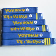 Ceinture Bleue foncée "Deluxe" Vovinam-Viet vo dao