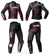 APRILIA Tuta Moto Racing Pelle