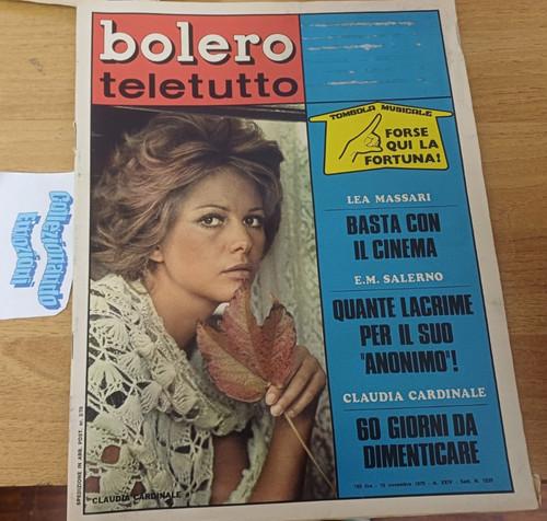 Bolero teletutto 1229 1970 - bolero, 1970-lea