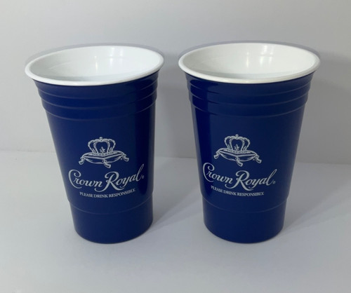 Set bicchieri corona blu - set,