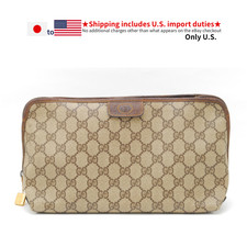 GUCCI GG Supreme PVC Pochette