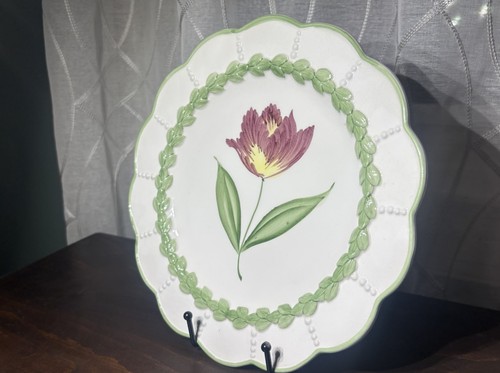 Piatto decorativo floreale