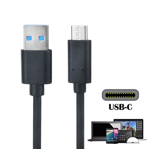 3ft usb charger power data - usb-c,