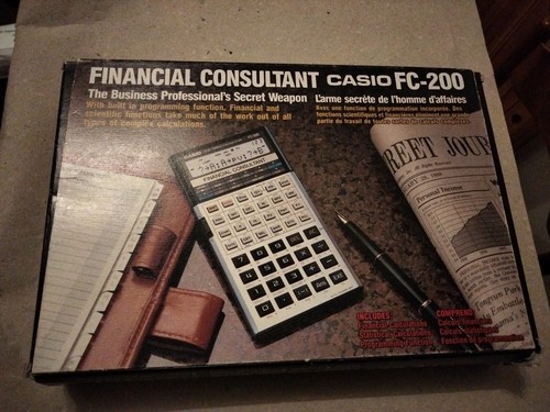 Casio calcolatrice financial - casio,
