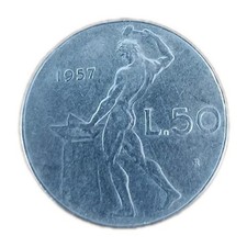 Italia lire 1957 - 50,