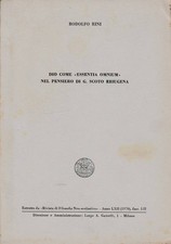Dio come "essentia omnium" nel