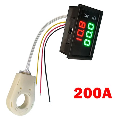 Voltmetro corrente hall 200a - corrente,