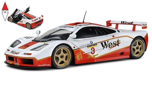 Solido mclaren 1 gtr - 1/18, f-1