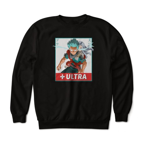 Felpa deku plus ultra - plus,