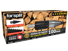 Spaccalegna tronchi a vite in