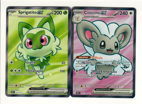 Lotto due carte sprigatito - due, ex