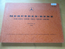Catalogo ricambi Mercedes W