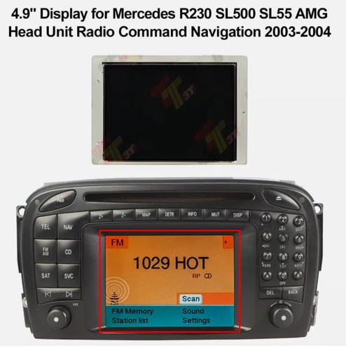 Display per mercedes r230 - per,