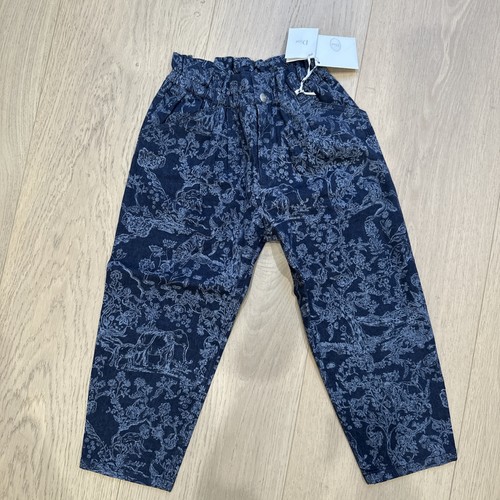Pantalone denim cotone bambina