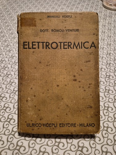 Manuali hoepli antichi