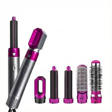 Spazzola Aria Calda 5 in 1 600W Ionica Asciugacapelli Multifunzione