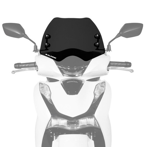 Cupolino spoiler nero fume - nero, fume'