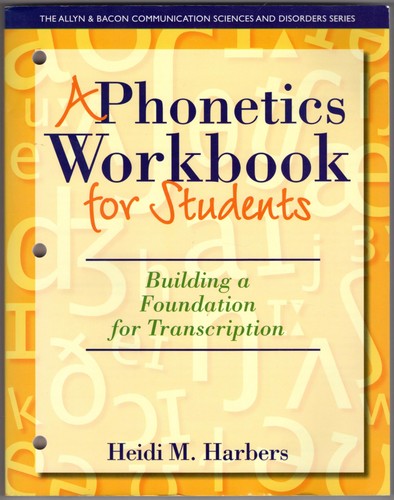 Phonetics workbook for - workbook,