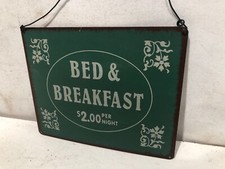 Targa In Metallo Bed&Breakfast